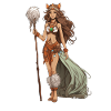 Fille druide