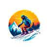 Ski Team Skiløber Skole Skiløb Ski Team Ski