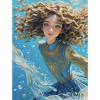 Mädchen im Meer