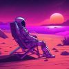 Astronaut on Mars
