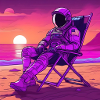 Astronaut on Mars 1