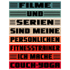Ich mache Couch-Yoga