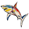 Shark Line Painting