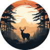Morning forest