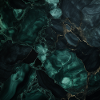 Green-black marble