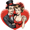 Valentine Couple Pärchen