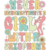 Saxophone Girl Saxophonist