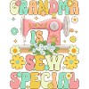 Groovy Sewing Granny Female Sewer
