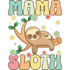 Groovy Sloth Mom