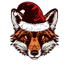 Lustige Fuchs-Weihnachtsgeschenke