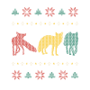 Lustige Fuchs-Weihnachtsgeschenke