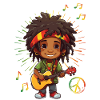 Peace with Reggae Rastaboy