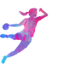 Frauen und Mädchen Handball Geschenkidee