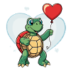 Turtle Heart - Valentine's Day