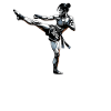 Muay Thai Woman