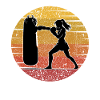 Kickboxing Femme Kickboxeuse