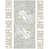 Background of cheetah motif
