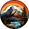 Mountains, Landscape, Nature