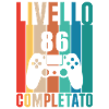 Level 86 Unlocked 86 Birthday