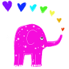 Rainbow Elephant