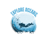 Diving in the sea