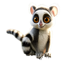 Ring-tailed lemurs lover Lemur ring-tailed lemurs Maki ring-tailed lemur