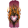 Passionate Inferno: Flaming Heart