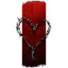 Entwined Resilience: Heart-Shaped Barb Wire