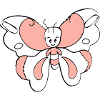 bunter Schmetterling > Vectorgraphic