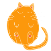 sleeping cat