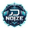 JD NoiZe Künstler-Logo glüht