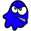 Knurri in blau