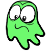 Cry in green
