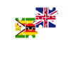 Zimbabwe Royaume-Uni Drapeau britannique Zimbabwéen