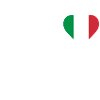 Cœur drapeau Italie