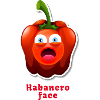 Habanero face,habanero,chilli , spicy