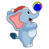 Elephant Christmas Water Polo