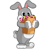 Hase Ostern Einkaufen