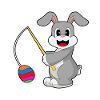 Bunny Easter Fishing