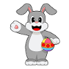 Œuf de Pâques Bunny