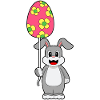 Bunny Easter Balloon