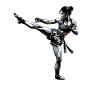 Muay Thai Mädchen