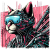 Cyborg Katze