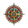Compass Symbol Signpost Travel