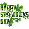 Joyeuse Saint-Patrick - Shamrock Design