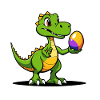 Dinosaur Easter Eggs Easter