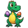 Dinosaur Easter Eggs Easter