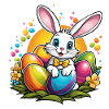 Easter Bunny Easter Illustration