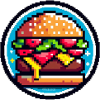 Pixel Retro Burger