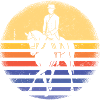 Sport Retro Sunset Equestrian